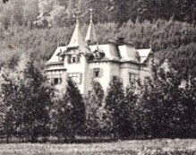 Historisches Foto der Villa